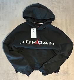 Felpa con cappuccio Nike jordan nera-ORIGINALE