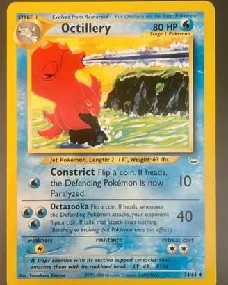 Octillery mazzo Neo Revelation