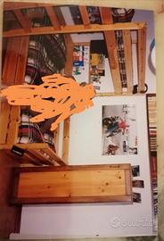 letti a castello in pino di svedese