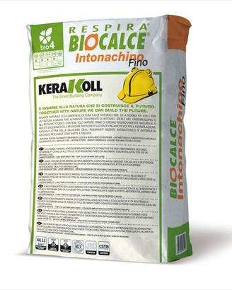 intonachino  Bianco Keracol Biocalce 25kg 3 sacchi