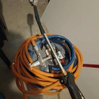 torcia e bombola butano