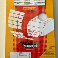 Etichette autoadesive Markin 50 fogli