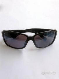 Occhiali da sole nero stile dark teschio scheletro