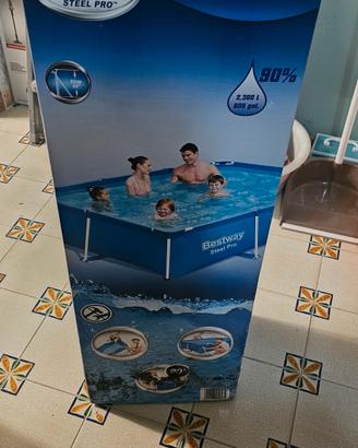 Piscina Bestway Pro Steel + Pompa Filtraggio