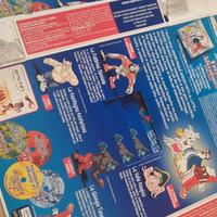 5 box cartoncini Kinder merendine Fresh Adventures