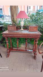 Antico mobile scrittoio in noce metà 800