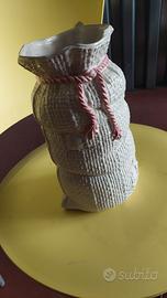 vaso da fiori aforma di sacco 1970