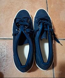 Sneaker superga blu scuro
