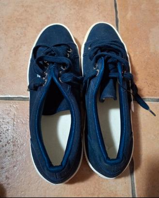 Sneaker superga blu scuro