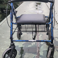 Deambulatore con freni Wimed Rolly-Alu