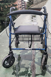 Deambulatore con freni Wimed Rolly-Alu