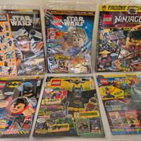 Lotto 7 Riviste Lego Star Wars Batman Ninja Panini
