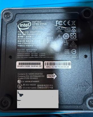 Intel nuc i3 desktop computer 8gb 120gb