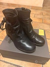 Scarponcini stivaletti donna pelle Lilimill 38