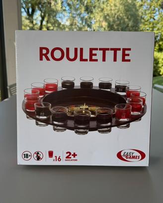 Roulette alcolica con 16 bicchierini