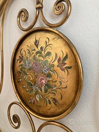 Testiera  ferro battuto letto matrimoniale