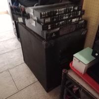 2 Subwoofer artigianali cono 18, e amplificatore