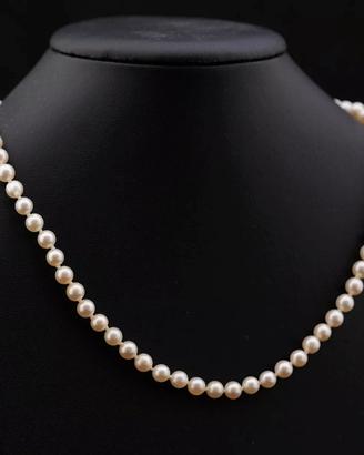 YUKIKO NAKAJ COLLANA PERLE NATURALI DA 5 A 5.5 MM
