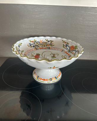 Portafrutta ceramica di faenza