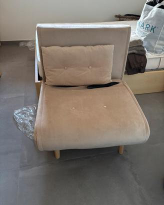 Poltrona Monoposto allungabile