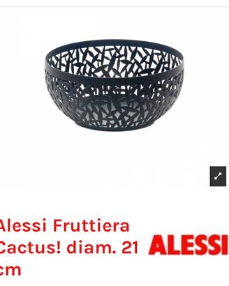 ALESSI Vaso Portafrutta Fruttiera Cactus!