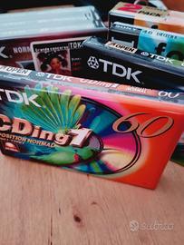 7 audiocassette vintage varie