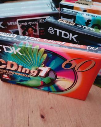 7 audiocassette vintage varie