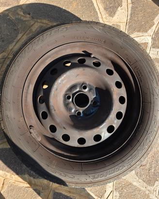 Cerchi ferro + gomme estive