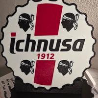 Lampada LED Ichnusa insegna luminosa arredo pub