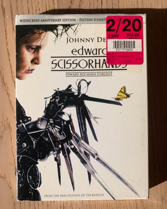 Dvd Edward Scissorhand Anniversary edit-mai aperto
