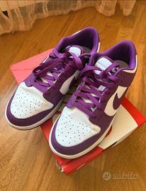 Nike Dunk Low 42 - White Viotech - viola bianco
