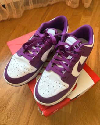 Nike Dunk Low 42 - White Viotech - viola bianco