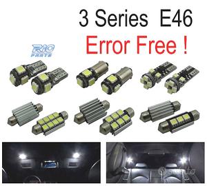 KIT 18 LAMPADE LED INTERNE BMW E46 M3 318I 318TI 3