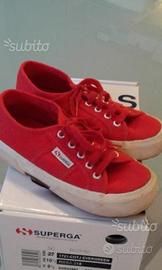 Superga rosse outlet