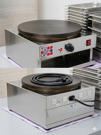 2 x Piastra Elettrica Crepes Prof. T2Group