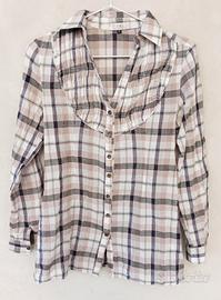 Camicia donna a quadri Zuiki, tg S, cotone