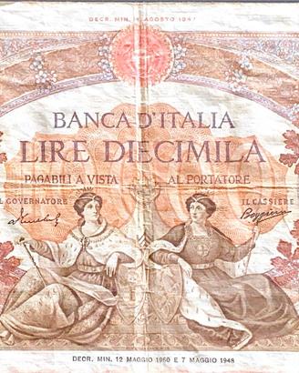 banconota 10.000 lire