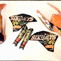 Plastiche Ktm exc 2008 al 2011