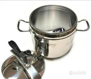 Pentola a pressione 7 L  in acciaio inox 18/10