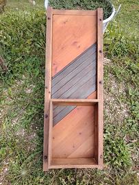  Taglia cavoli per crauti legno e metallo  vintage