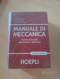 Manuale di meccanica Hoepli 2a edizione 