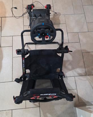 sedile e-Racing NEXT LEVEL e  volante LOGITECH G29