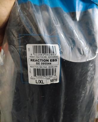 Pinne Reaction Cressi con cinghiolo 