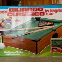 Gioco da tavolo bimbi Biliardo