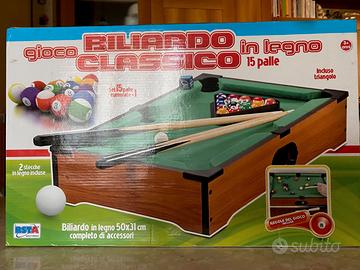 Gioco da tavolo bimbi Biliardo