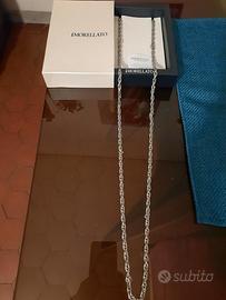 Collana lunga acciaio Morellato originale
