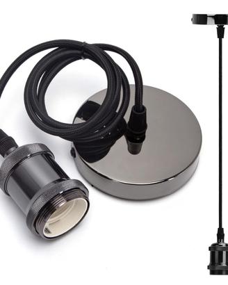 Lampada a Sospensione in Metallo,Portalampada