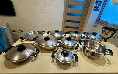 Batteria Pentole IMCO Waterless 17 Pezzi - TOP con
