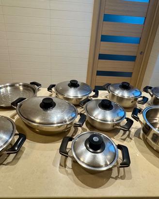 Batteria Pentole IMCO Waterless 17 Pezzi - TOP con