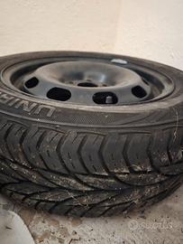 Ruota di scorta 15' gommata UNIROYAL 